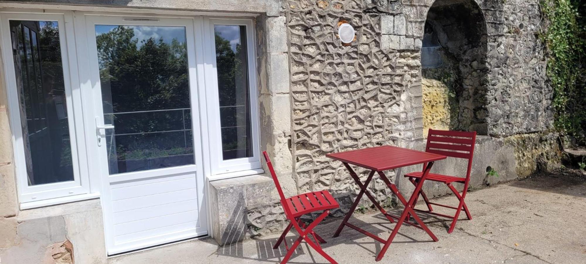 Appartement Le Cocon Troglodyte à Saint-Étienne-de-Chigny Extérieur photo